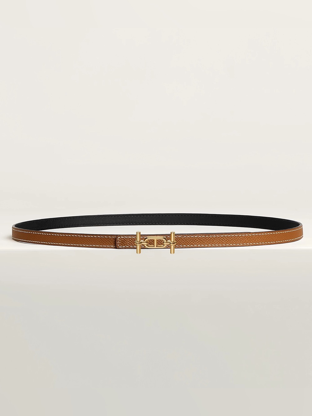 Hermes Ancre belt buckle & Reversible leather strap 13 mm